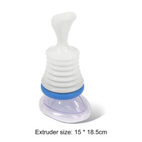 Travel Portable First Aid Choking Device Adults &amp; Children 2 Size Choking Rescue Device Kits Home Simple Asphyxia Rescue Device (Ships From: China, Color: Blue suit)